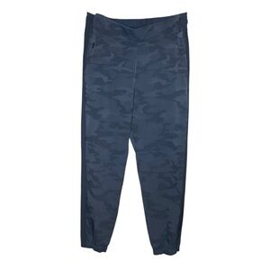 Athleta Brooklyn Textured Jogger Camo Navy 6P